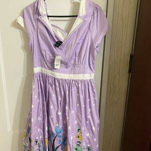 Vintage inspired Disney Alice in wonderland Dress